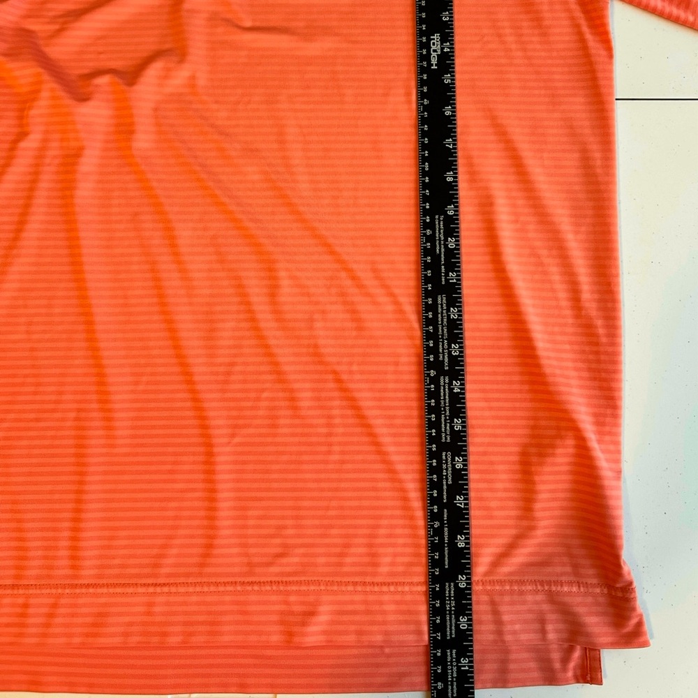 FootJoy FJ Men's Orange Polo Golf Shirt - Picture 7 of 7